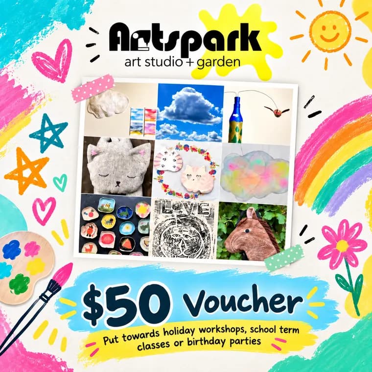 Artspark, $50 voucher