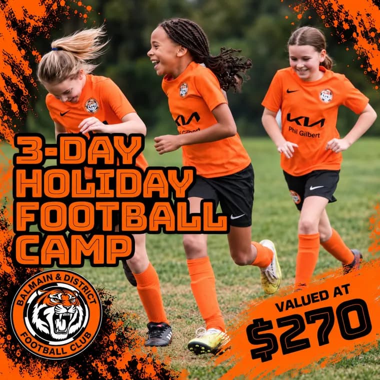 Balmain District Football Club, 3 day holiday camp