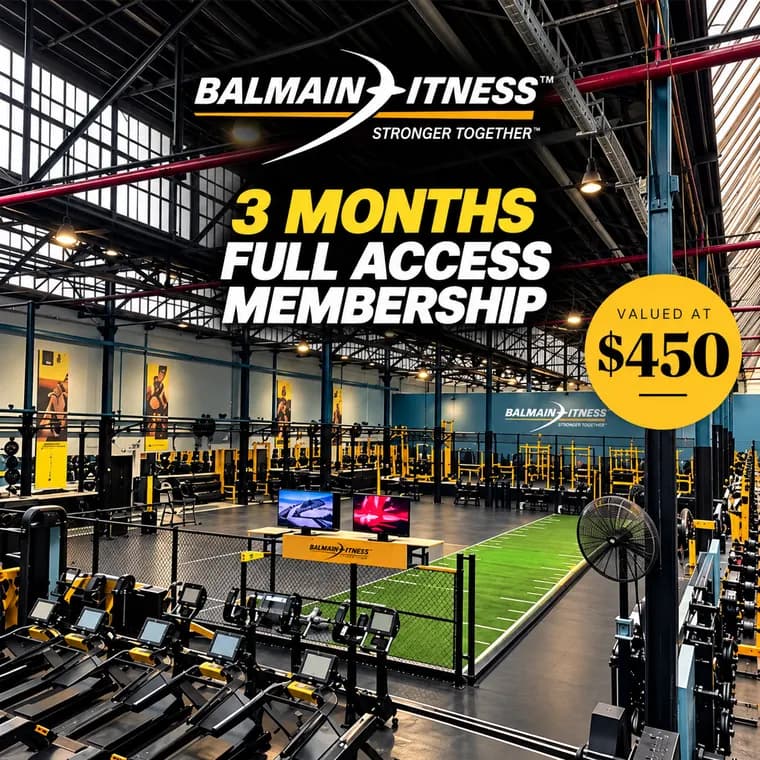Balmain Fitness, 3 months all access