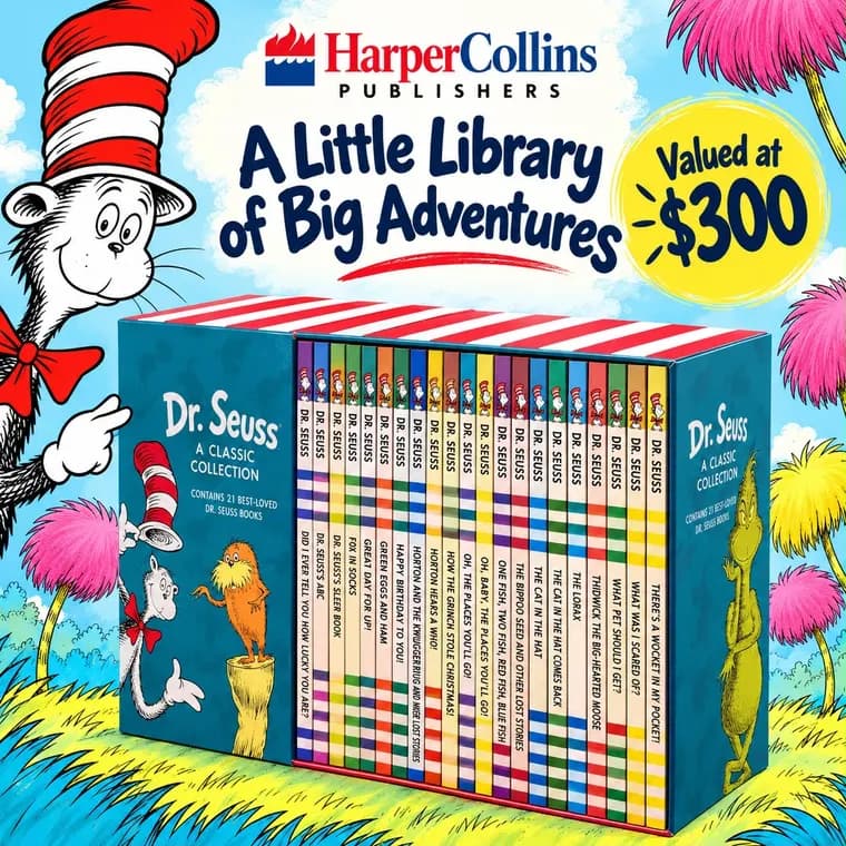 HarperCollins, Deluxe Dr Seuss, a classic collection boxed set