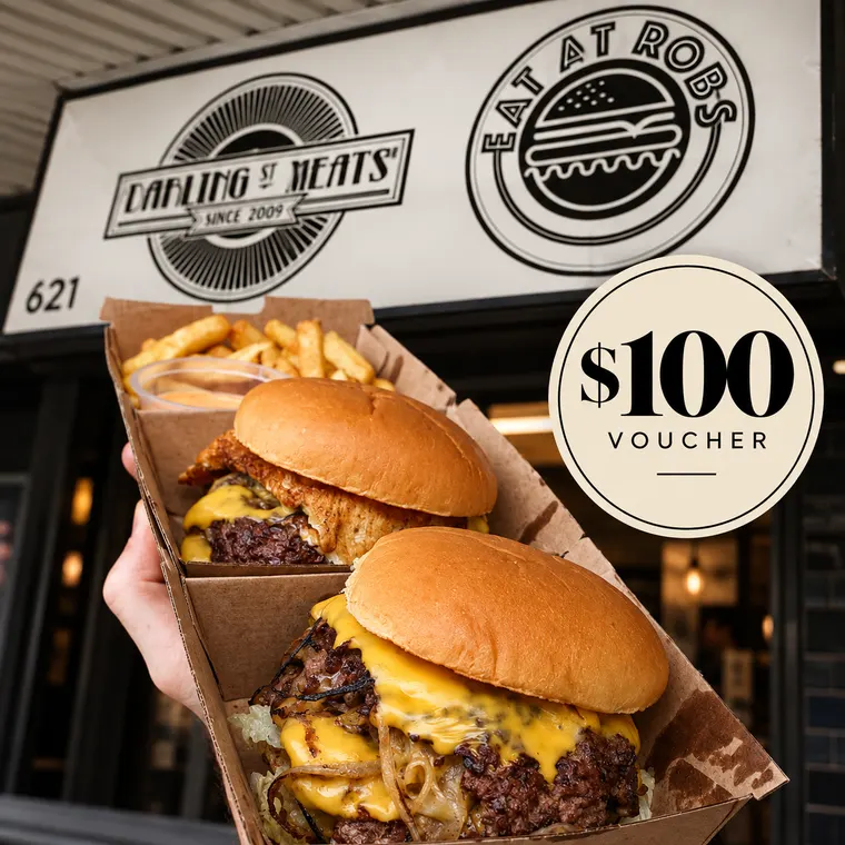 Eat at Robs, $100 voucher