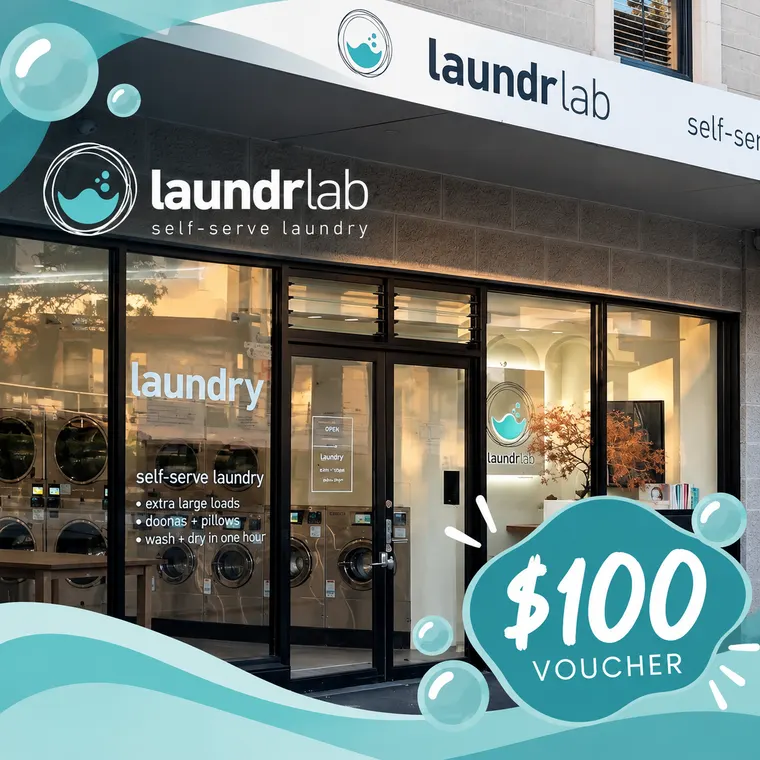 Laundrlab, $100 voucher