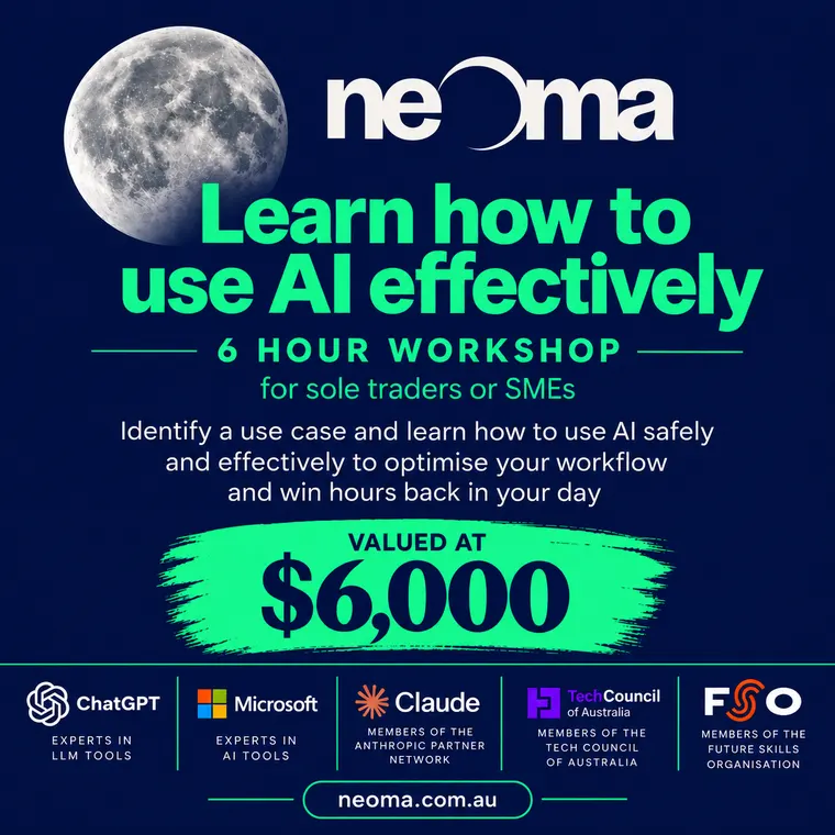 Neoma, Full day AI workshop for a sole trader or small business