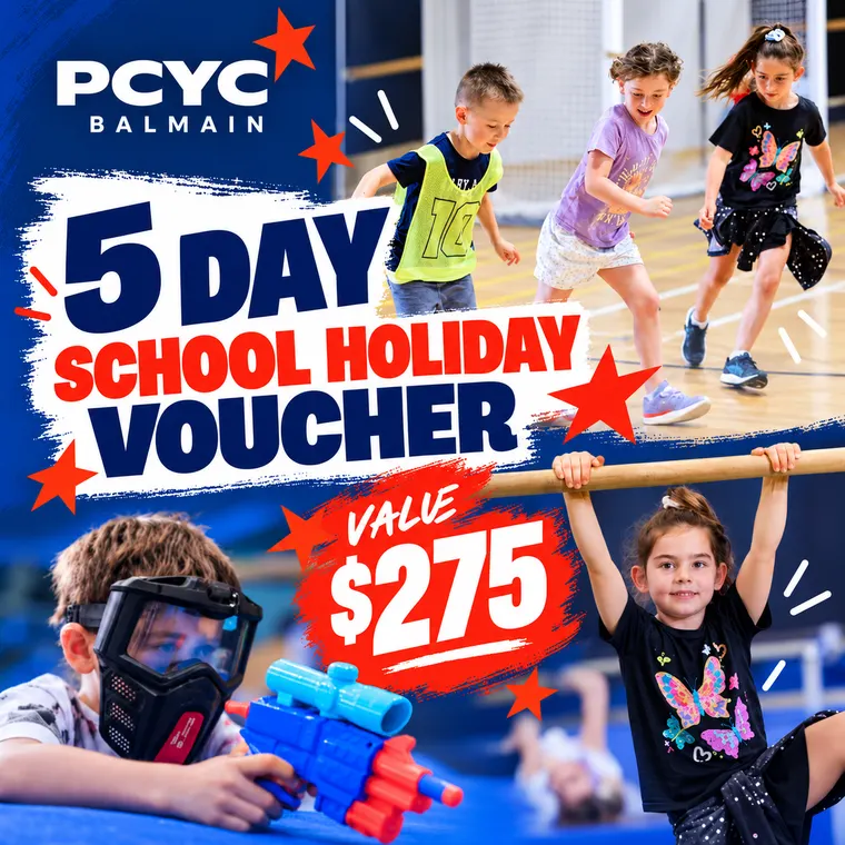 PCYC Balmain, 5 day school holiday camp