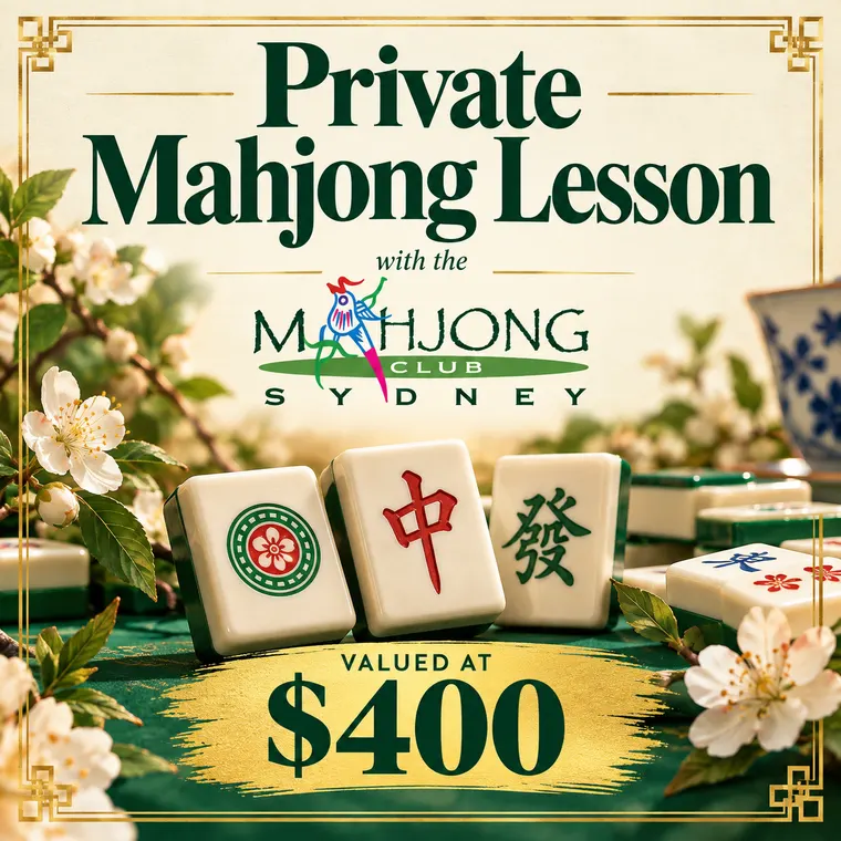 Mahjong Club Sydney, Private lesson for four people