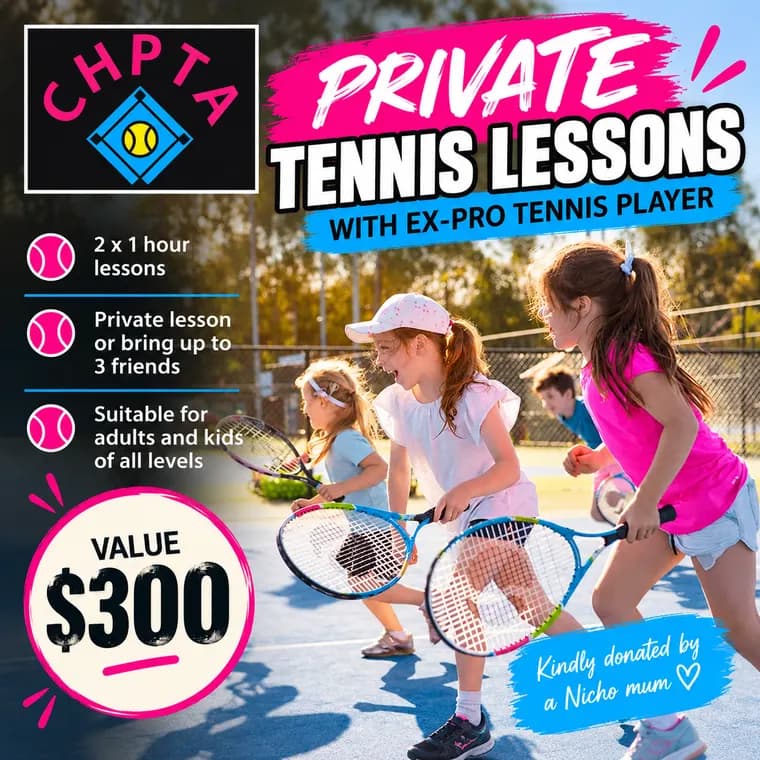 Christina Horiatopoulos, 2 one hour lessons with an ex pro player