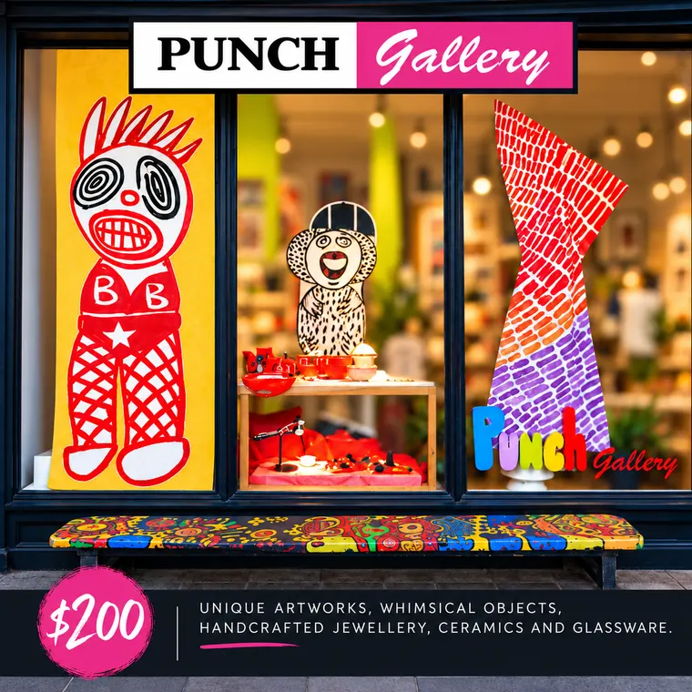Punch Gallery, $200 voucher