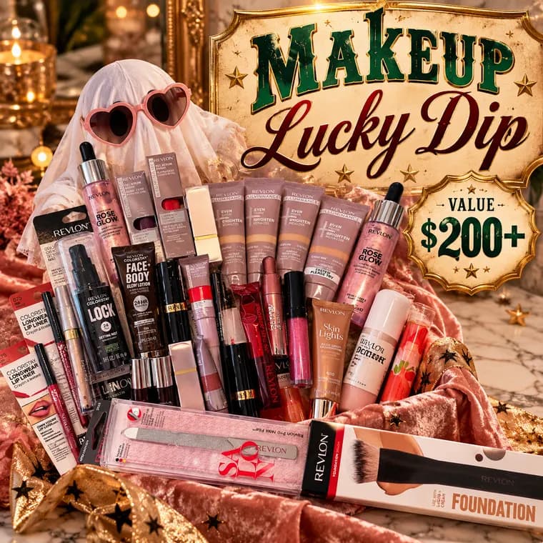 Elizabeth Arden, Revlon makeup lucky dip, over $200