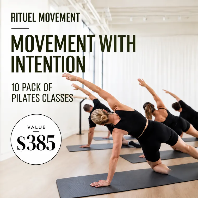 Rituel Movement, 10 pack of pilates classes