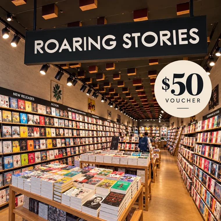 Roaring Stories, $50 voucher