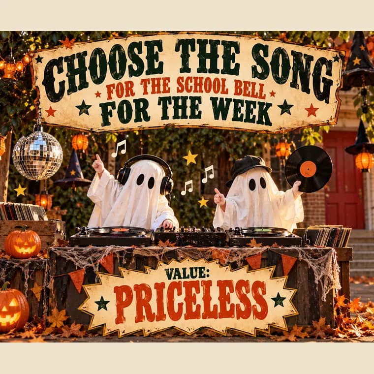 Nicholson Street Public School, Pick the school bell song for a week
