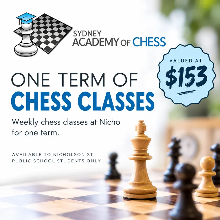 Sydney Academy of Chess, 1 term of classes
