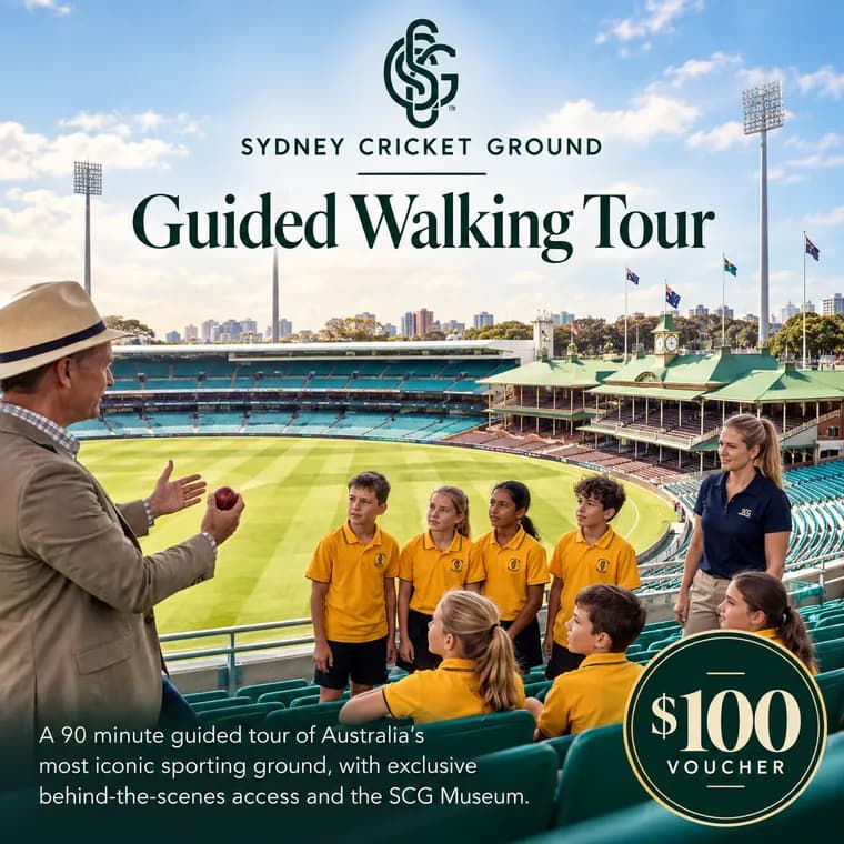 Sydney Cricket Ground, Guided walking tour