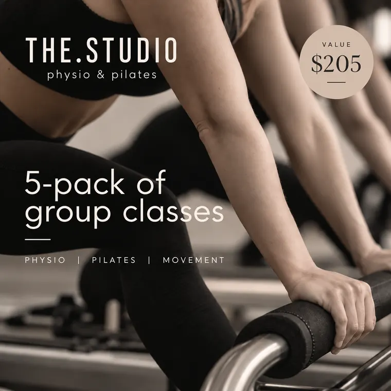 The Studio, 5 pack of group classes